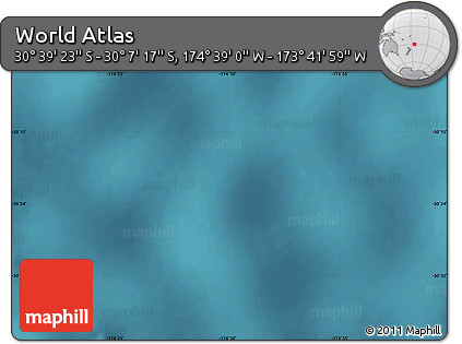 Satellite Map of the Area around 30° 23' 20" S, 174° 10' 30" W