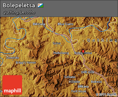 Physical Map of Bolepeletsa