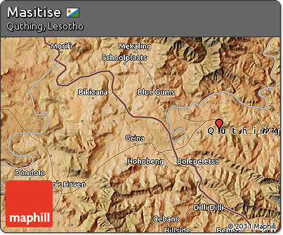 Satellite Map of Masitise