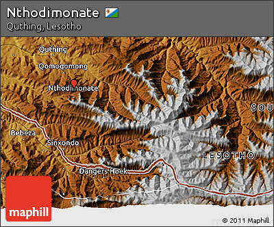 Physical 3D Map of Nthodimonate