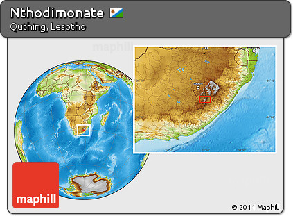 Physical Location Map of Nthodimonate