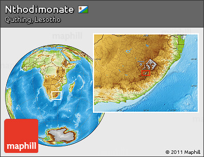 Physical Location Map of Nthodimonate
