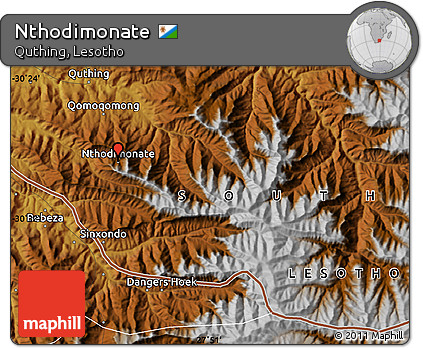 Physical Map of Nthodimonate