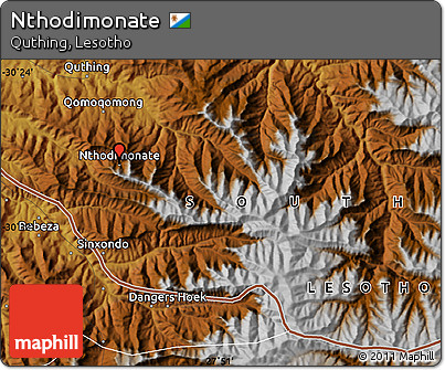 Physical Map of Nthodimonate