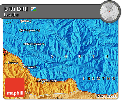 Political Map of Dilli Dilli