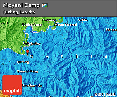 Political Map of Moyeni Camp