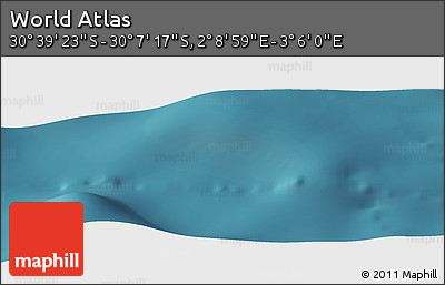 Satellite Panoramic Map of the Area around 30° 23' 20" S, 2° 37' 30" E