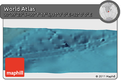 Satellite Panoramic Map of the Area around 30° 23' 20" S, 31° 31' 29" E