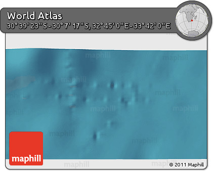 Satellite 3D Map of the Area around 30° 23' 20" S, 33° 13' 30" E