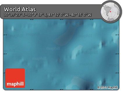 Satellite Map of the Area around 30° 23' 20" S, 40° 43' 30" W
