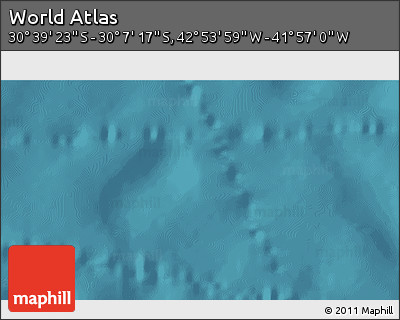 Satellite 3D Map of the Area around 30° 23' 20" S, 42° 25' 29" W