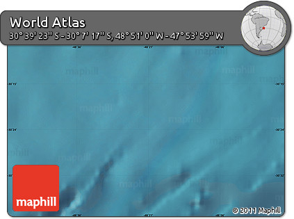 Satellite Map of the Area around 30° 23' 20" S, 48° 22' 30" W