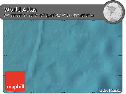 Satellite Map of the Area around 30° 23' 20" S, 49° 13' 30" W