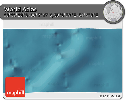 Satellite 3D Map of the Area around 30° 23' 20" S, 53° 37' 30" E