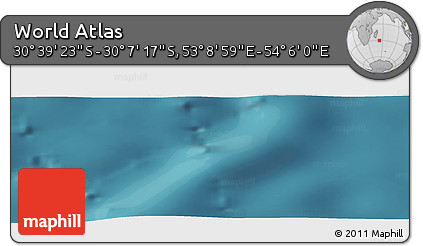Satellite Panoramic Map of the Area around 30° 23' 20" S, 53° 37' 30" E