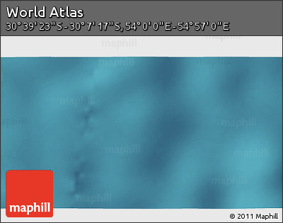 Satellite 3D Map of the Area around 30° 23' 20" S, 54° 28' 30" E