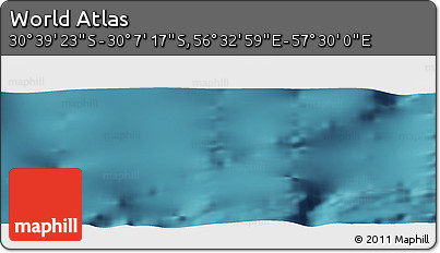 Satellite Panoramic Map of the Area around 30° 23' 20" S, 57° 1' 29" E