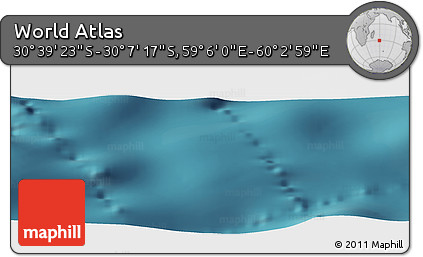 Satellite Panoramic Map of the Area around 30° 23' 20" S, 59° 34' 30" E