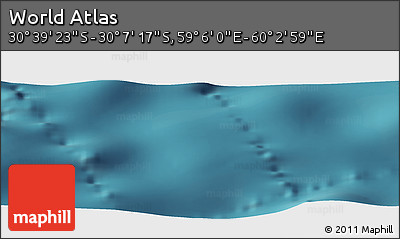 Satellite Panoramic Map of the Area around 30° 23' 20" S, 59° 34' 30" E