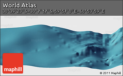 Satellite Panoramic Map of the Area around 30° 23' 20" S, 60° 25' 29" E