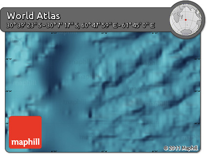 Satellite Map of the Area around 30° 23' 20" S, 61° 16' 29" E