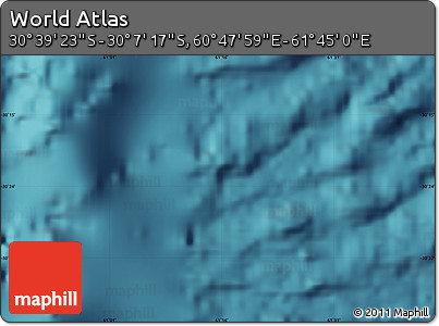 Satellite Map of the Area around 30° 23' 20" S, 61° 16' 29" E