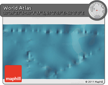 Satellite 3D Map of the Area around 30° 23' 20" S, 65° 31' 30" E