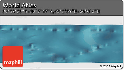Satellite Panoramic Map of the Area around 30° 23' 20" S, 65° 31' 30" E