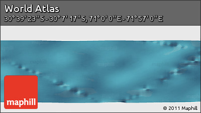 Satellite Panoramic Map of the Area around 30° 23' 20" S, 71° 28' 29" E