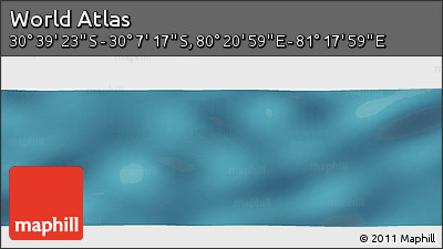 Satellite Panoramic Map of the Area around 30° 23' 20" S, 80° 49' 29" E