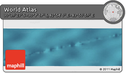 Satellite Panoramic Map of the Area around 30° 23' 20" S, 83° 22' 30" E