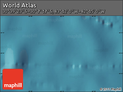 Satellite Map of the Area around 30° 23' 20" S, 83° 13' 29" W