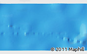 Shaded Relief 3D Map of the area around 30° 23' 20" S, 84° 4' 29" W