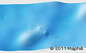 Physical 3D Map of the area around 30° 23' 20" S, 86° 46' 30" E