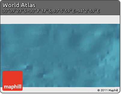 Satellite 3D Map of the Area around 30° 23' 20" S, 93° 34' 29" E
