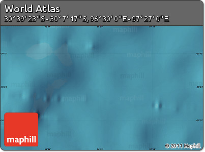 Satellite Map of the Area around 30° 23' 20" S, 96° 58' 29" E