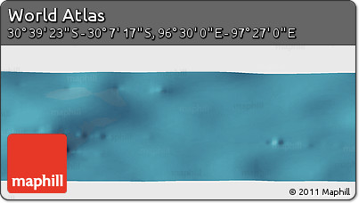 Satellite Panoramic Map of the Area around 30° 23' 20" S, 96° 58' 29" E