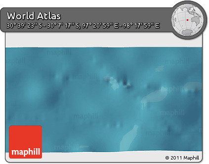 Satellite 3D Map of the Area around 30° 23' 20" S, 97° 49' 29" E