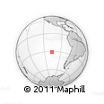 Outline Map of the Area around 30° 52' 1" S, 106° 10' 30" W, rectangular outline