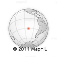 Outline Map of the Area around 30° 52' 1" S, 107° 52' 30" W, rectangular outline