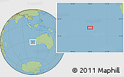 Savanna Style Location Map of the area around 30° 52' 1" S, 108° 1' 30" E