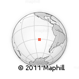 Outline Map of the Area around 30° 52' 1" S, 108° 43' 29" W, rectangular outline