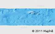 Shaded Relief Panoramic Map of the area around 30° 52' 1" S, 110° 25' 30" W