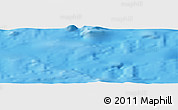 Physical Panoramic Map of the area around 30° 52' 1" S, 111° 16' 30" W