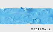 Shaded Relief Panoramic Map of the area around 30° 52' 1" S, 111° 16' 30" W
