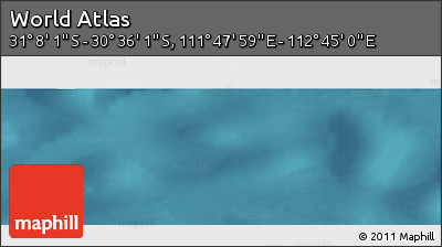 Satellite Panoramic Map of the Area around 30° 52' 1" S, 112° 16' 30" E