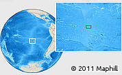 Shaded Relief Location Map of the area around 30° 52' 1" S, 112° 7' 30" W