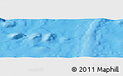 Shaded Relief Panoramic Map of the area around 30° 52' 1" S, 112° 7' 30" W