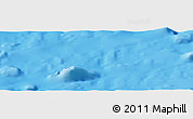 Shaded Relief Panoramic Map of the area around 30° 52' 1" S, 112° 58' 29" W