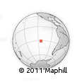 Outline Map of the Area around 30° 52' 1" S, 113° 49' 29" W, rectangular outline